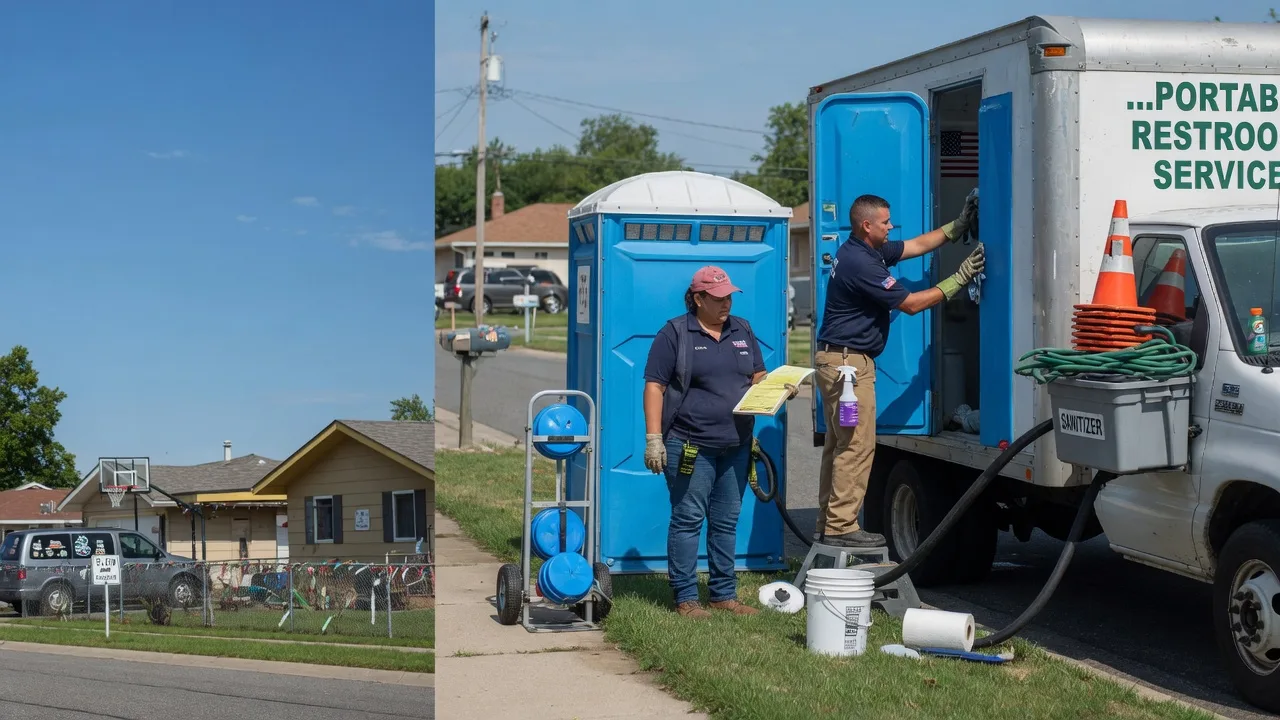 Portable Toilet Rental in Anderson, IN near me